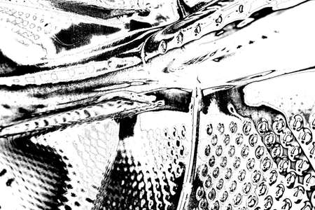 Abstract background. Monochrome texture. Image includes a effect the black and white tones.の写真素材