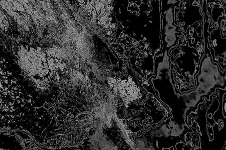 Abstract background. Monochrome texture. Image includes a effect the black and white tones.