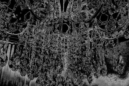 Abstract background. Monochrome texture. Image includes a effect the black and white tones.の写真素材