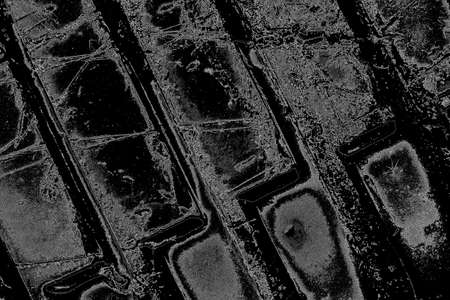 Abstract background. Monochrome texture. Image includes a effect the black and white tones.