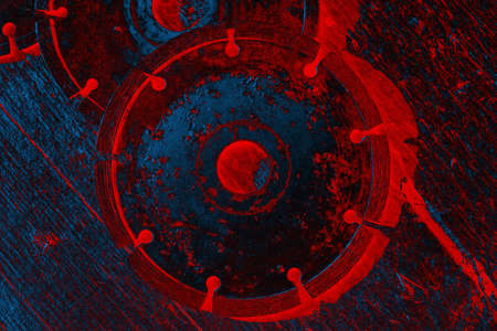 Abstract background. Multi-colored texture illustration.