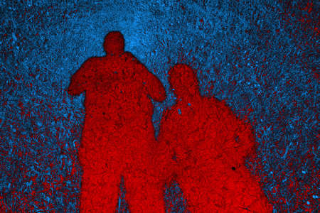 Abstract background. Multi-colored texture illustration.の写真素材