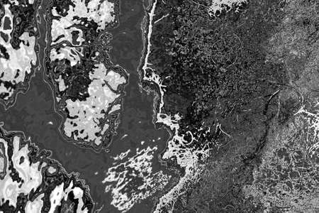 Abstract background. Monochrome texture. Image includes a effect the black and white tones.