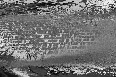 Abstract background. Monochrome texture. Image includes a effect the black and white tones.の写真素材