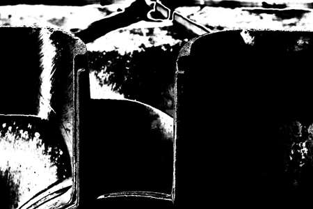 Abstract background. Monochrome texture. Image includes a effect the black and white tones.の写真素材