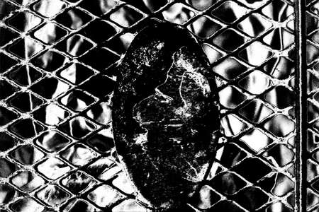 Abstract background. Monochrome texture. Image includes a effect the black and white tones.の写真素材