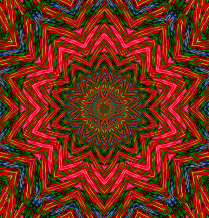 Kaleidoscope background. Multi-colored texture illustration.の写真素材