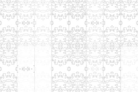 abstract background. monochrome texture. Black and white lines on white background.の写真素材