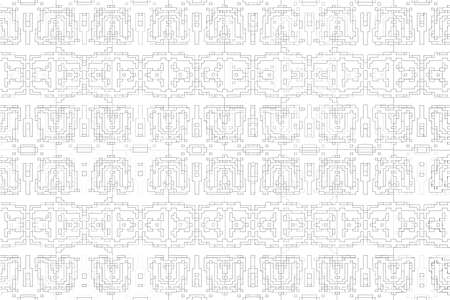 abstract background. monochrome texture. Black and white lines on white background.の写真素材