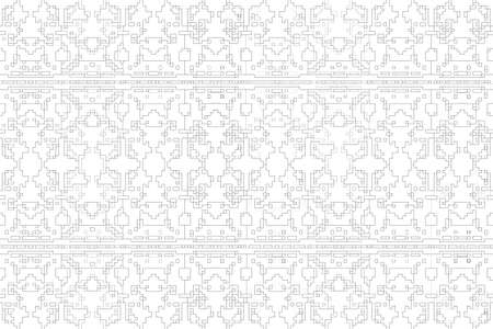 abstract background. monochrome texture. Black and white lines on white background.