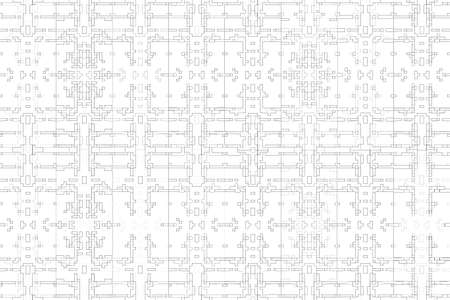 abstract background. monochrome texture. Black and white lines on white background.の写真素材