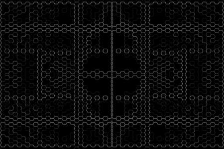 abstract background. monochrome texture. Black and white lines on background.の写真素材