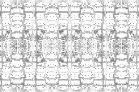 abstract background. monochrome texture. Black and white lines on white background.の写真素材
