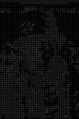 abstract background. monochrome texture. Black and white lines on background.の写真素材