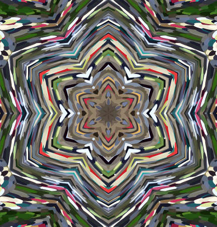 Abstract kaleidoscope background. Multicolor kaleidoscope texture.の写真素材