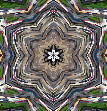 Abstract kaleidoscope background. Multicolor kaleidoscope texture.の写真素材