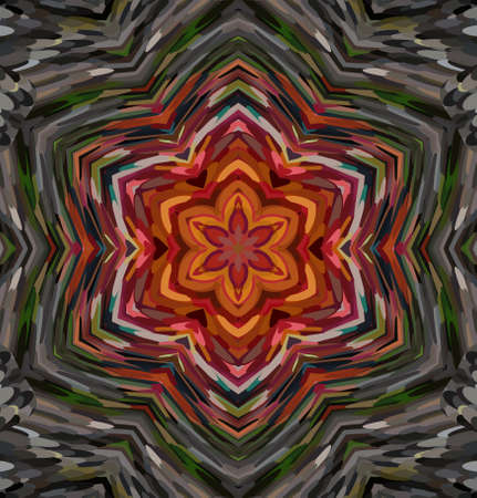 Abstract kaleidoscope background. Multicolor kaleidoscope texture.の写真素材