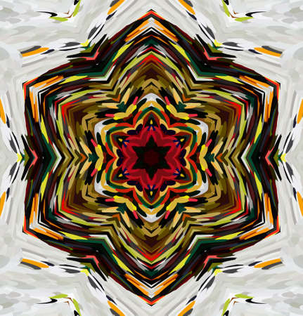 Abstract kaleidoscope background. Multicolor kaleidoscope texture.の写真素材