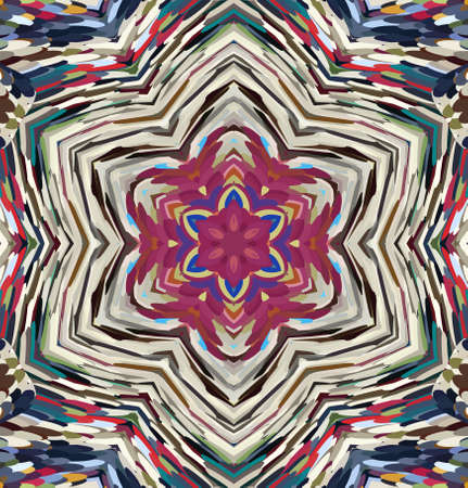Abstract kaleidoscope background. Multicolor kaleidoscope texture.の写真素材