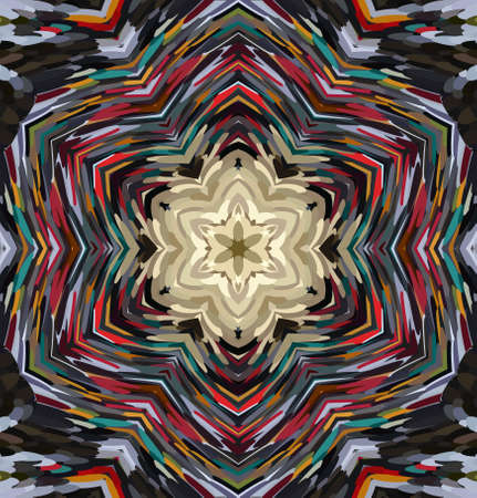 Abstract kaleidoscope background. Multicolor kaleidoscope texture.の写真素材