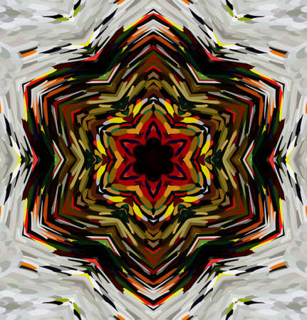 Abstract kaleidoscope background. Multicolor kaleidoscope texture.の写真素材