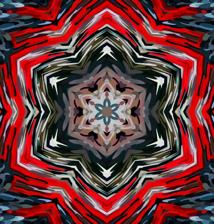 Abstract kaleidoscope background. Multicolor kaleidoscope texture.の写真素材