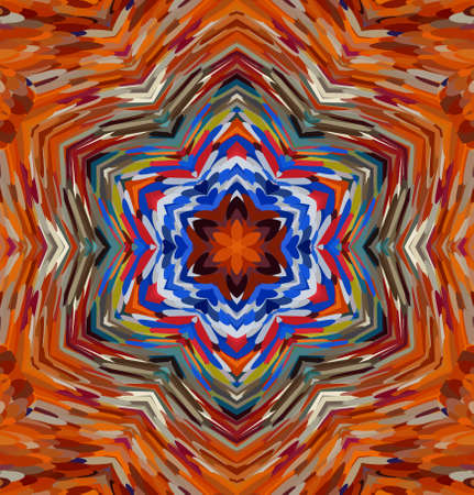 Abstract kaleidoscope background. Multicolor kaleidoscope texture.の写真素材