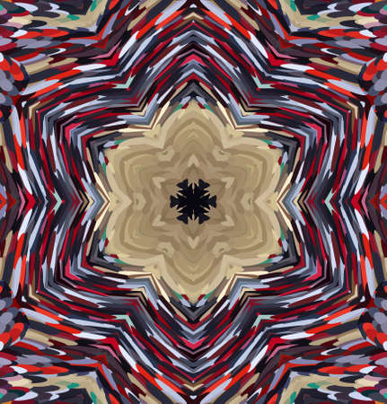 Abstract kaleidoscope background. Multicolor kaleidoscope texture.の写真素材