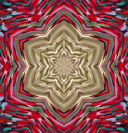 Abstract kaleidoscope background. Multicolor kaleidoscope texture.の写真素材