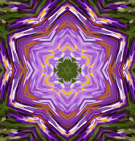 Abstract kaleidoscope background. Multicolor kaleidoscope texture.の写真素材