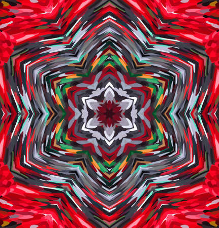 Abstract kaleidoscope background. Multicolor kaleidoscope texture.の写真素材