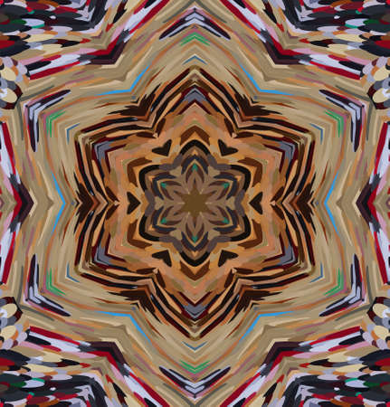 Abstract kaleidoscope background. Multicolor kaleidoscope texture.の写真素材