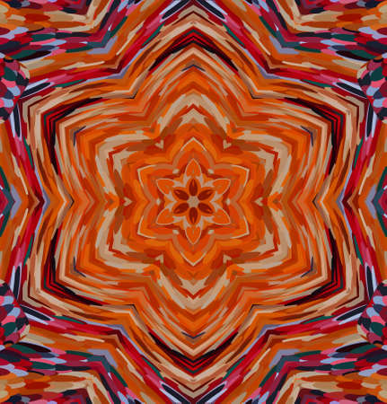 Abstract kaleidoscope background. Multicolor kaleidoscope texture.の写真素材