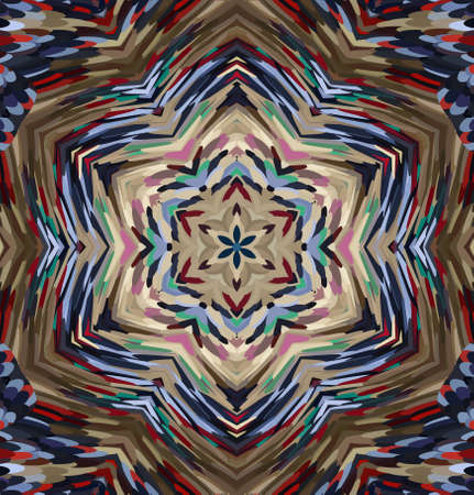 Abstract kaleidoscope background. Multicolor kaleidoscope texture.の写真素材
