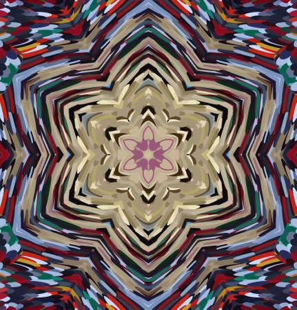 Abstract kaleidoscope background. Multicolor kaleidoscope texture.の写真素材