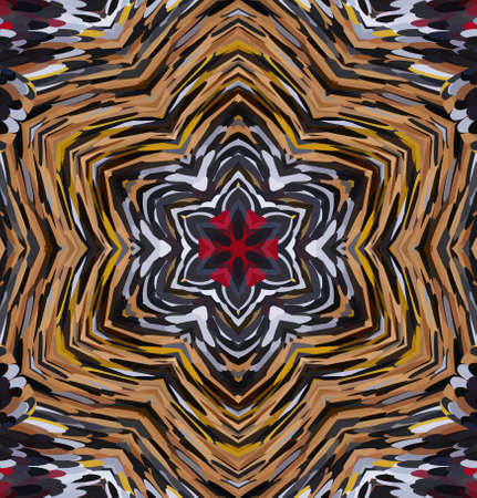 Abstract kaleidoscope background. Multicolor kaleidoscope texture.の写真素材