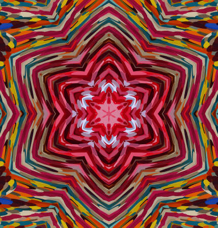 Abstract kaleidoscope background. Multicolor kaleidoscope texture.の写真素材