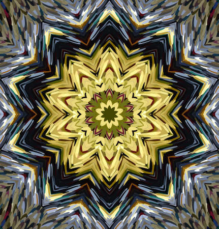 Abstract kaleidoscope background. Multicolor kaleidoscope texture.の写真素材