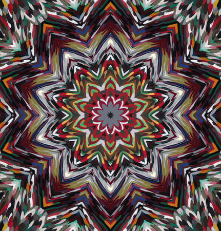 Abstract kaleidoscope background. Multicolor kaleidoscope texture.の写真素材