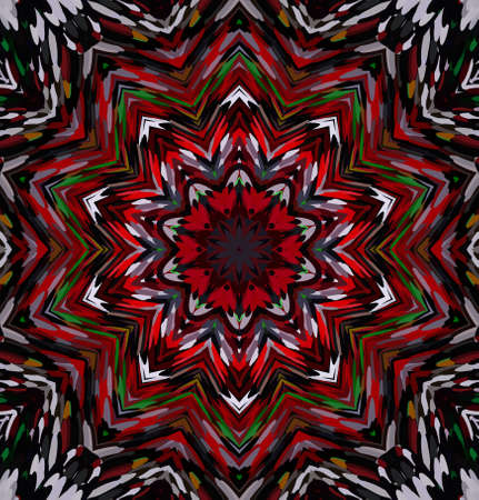 Abstract kaleidoscope background. Multicolor kaleidoscope texture.の写真素材
