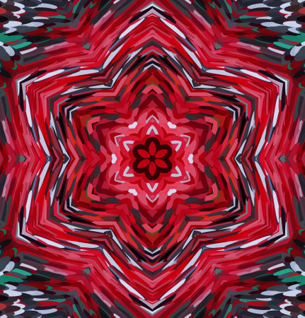 Abstract kaleidoscope background. Multicolor kaleidoscope texture.の写真素材