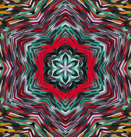 Abstract kaleidoscope background. Multicolor kaleidoscope texture.の写真素材