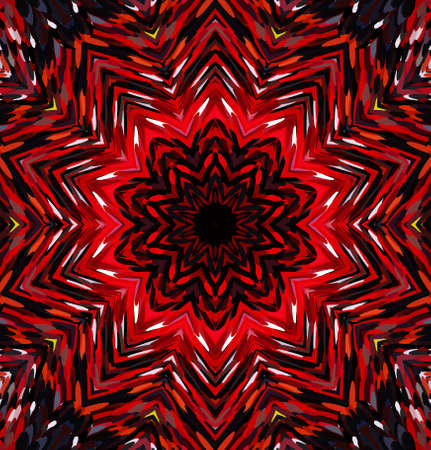 Abstract kaleidoscope background. Multicolor kaleidoscope texture.の写真素材