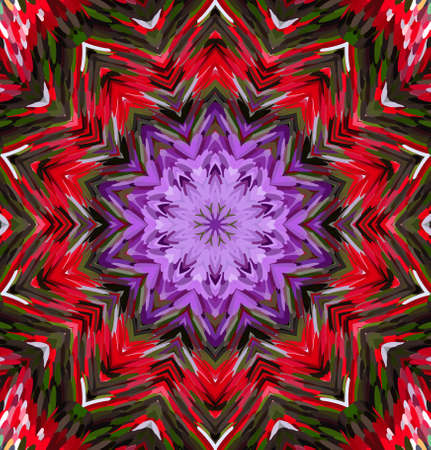 Abstract kaleidoscope background. Multicolor kaleidoscope texture.の写真素材