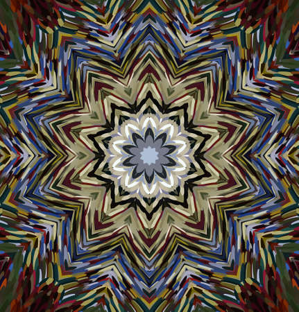 Abstract kaleidoscope background. Multicolor kaleidoscope texture.の写真素材