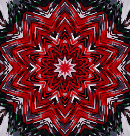 Abstract kaleidoscope background. Multicolor kaleidoscope texture.の写真素材
