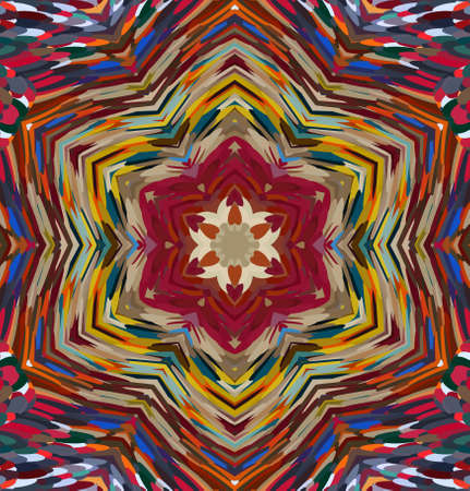 Abstract kaleidoscope background. Multicolor kaleidoscope texture.の写真素材
