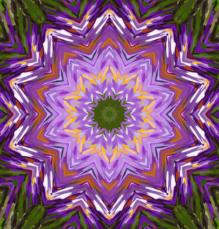 Abstract kaleidoscope background. Multicolor kaleidoscope texture.の写真素材