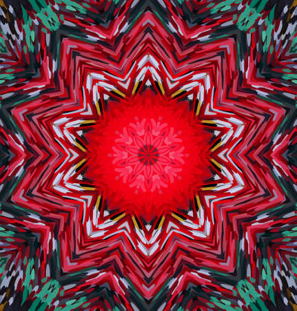 Abstract kaleidoscope background. Multicolor kaleidoscope texture.の写真素材