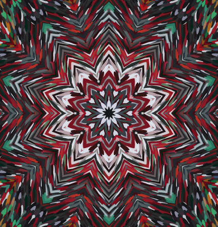 Abstract kaleidoscope background. Multicolor kaleidoscope texture.の写真素材